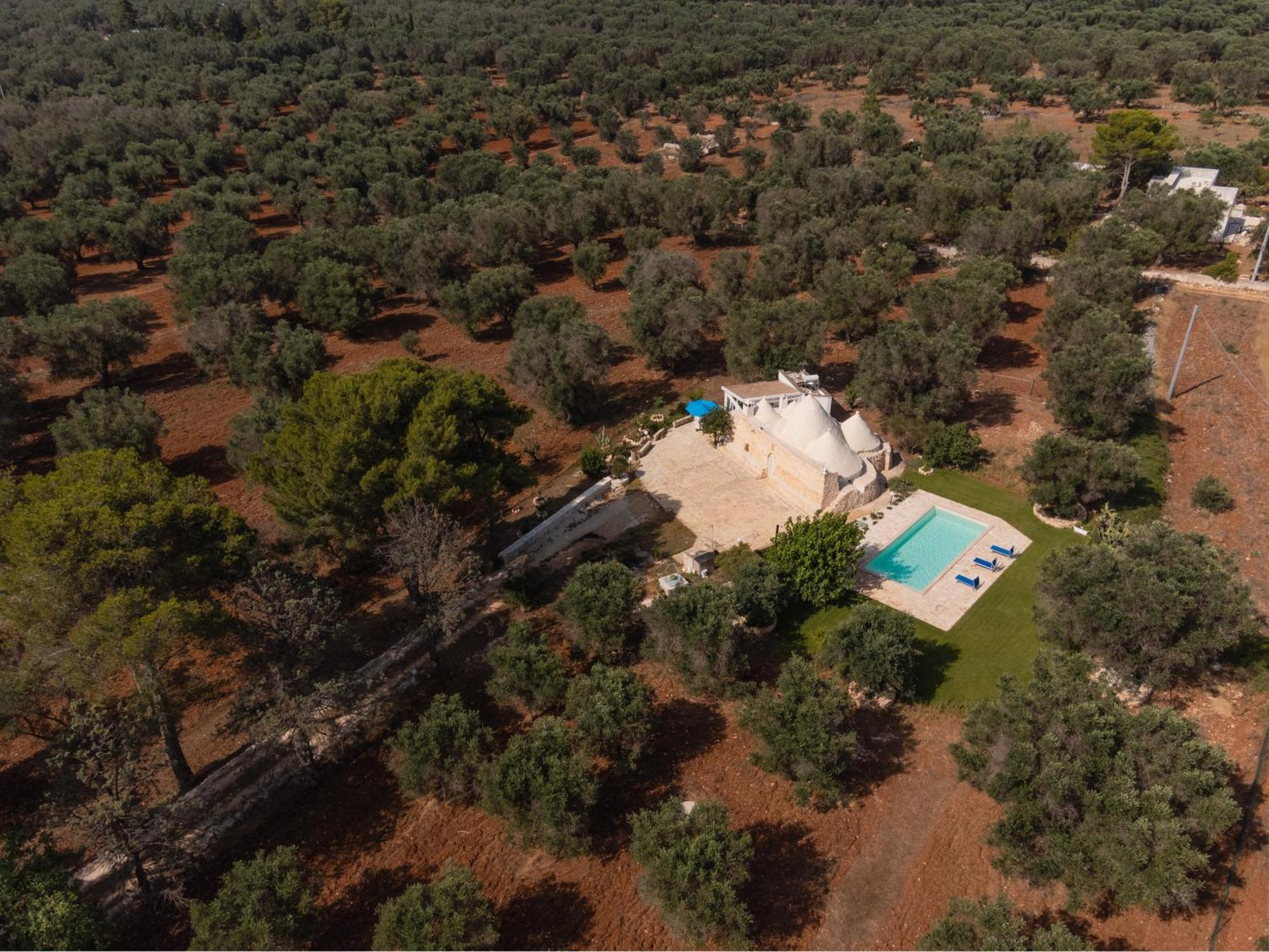 Trullo Tarantini Con Piscina Privata Διαμέρισμα Latiano Εξωτερικό φωτογραφία